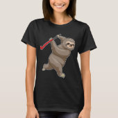 Sloth Hockey Hockey T-Shirt (Vorderseite)