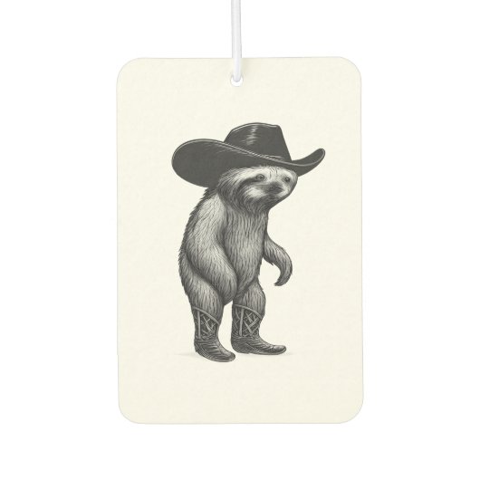 Sloth Howdy Sloth Autolufterfrischer (Vorderseite)