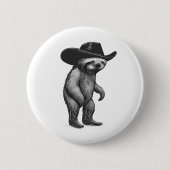 Sloth Howdy Sloth Button (Vorderseite)