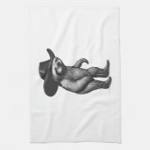 Sloth Howdy Sloth Geschirrtuch (Vertikal)