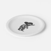 Sloth Howdy Sloth Pappteller (Schrägansicht)