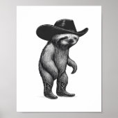 Sloth Howdy Sloth Poster (Vorne)