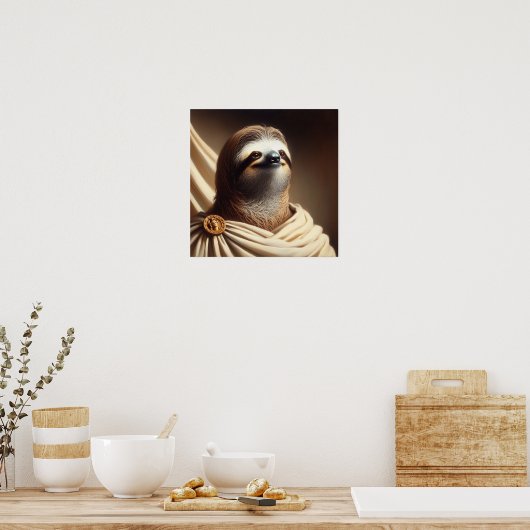 Sloth im antiken Rom Poster (Küche)