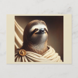 Sloth im antiken Rom Postkarte