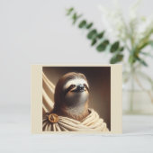 Sloth im antiken Rom Postkarte (Stehend Vorderseite)
