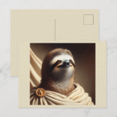 Sloth im antiken Rom Postkarte (Vorne/Hinten)