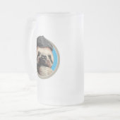 Sloth (in Baker Boy hat) Mattglas Bierglas (Vorderseite Links)