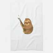 Sloth in his little tree Classic T-Shirt Geschirrtuch (Vertikal)