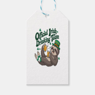 Sloth Irish Drinking St Patrick's Day Geschenkanhänger