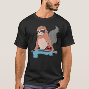 Sloth Ironing Household Lazy Niedlich Sloth T-Shirt