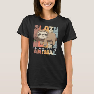 Sloth Is My Spirit Animal - Sweet Sloths Vintage T-Shirt