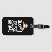 Sloth ist mein spirituelles Tier Gepäckanhänger (Vorderseite (Horizontal))