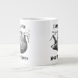 Sloth Jumbo-Tasse