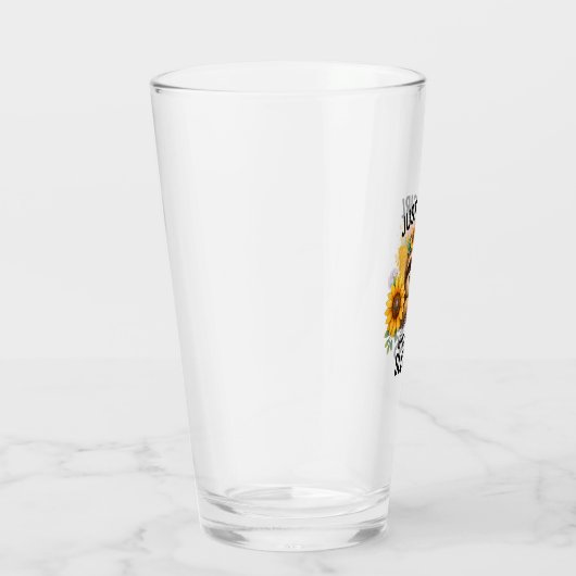 Sloth Just a Girl Who Loves Sloth Glas (Rechts)