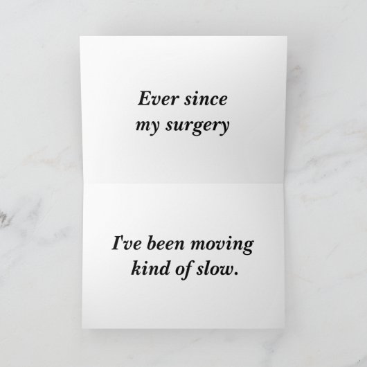 Sloth Karte (Innenseite)