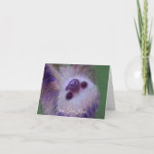 Sloth Karte (Vorderseite)