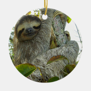 Sloth Keramik Ornament