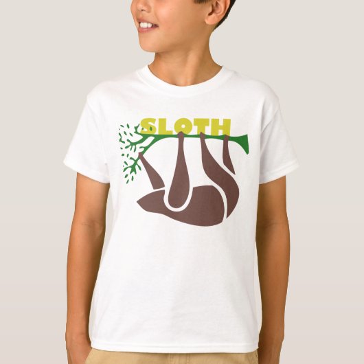 Sloth Kids T - Shirt (Vorderseite)