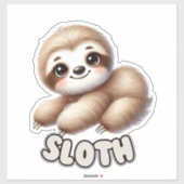 SLOTH - KINDERZIMMER STICKER (Blatt)