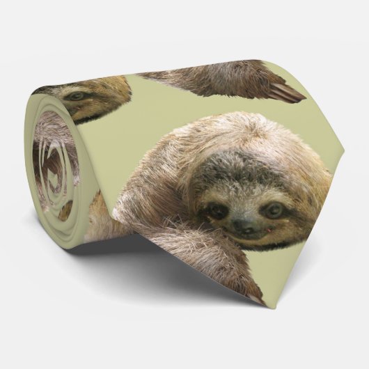 Sloth Krawatte (Gerollt)