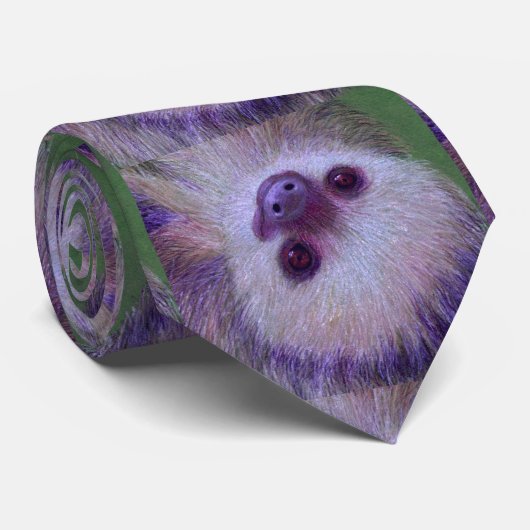 Sloth Krawatte (Gerollt)