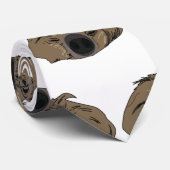 Sloth-Kunst-Krawatte Krawatte (Gerollt)