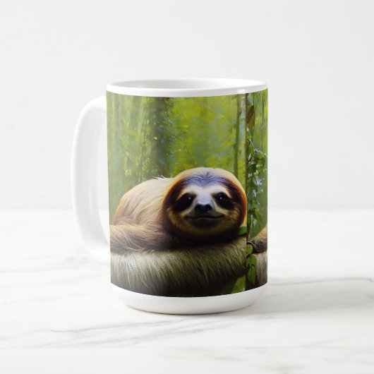 Sloth Lazy Afternoon, Tasse (Vorderseite Links)