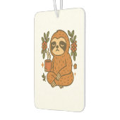 Sloth Lazy Sleepy Sloth Autolufterfrischer (Links)