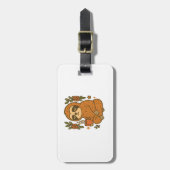 Sloth Lazy Sleepy Sloth Gepäckanhänger (Vorderseite vertikal)