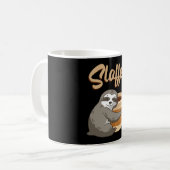 Sloth Lazy Sloths Schlummerschläfchen Funny Gift I Kaffeetasse (Vorderseite Links)