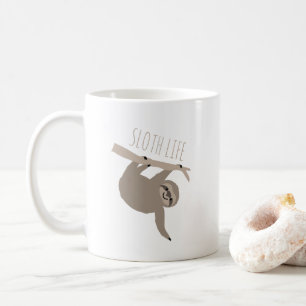 Sloth-Leben-Tasse Kaffeetasse