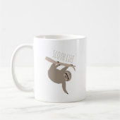 Sloth-Leben-Tasse Kaffeetasse (Links)