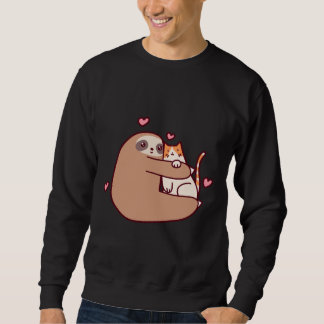 Sloth Liebe Cat Sweatshirt