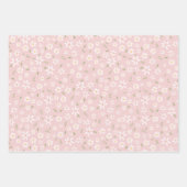 Sloth Liebe Jungle Blume Geschenkpapier Set (Vorderseite 3)