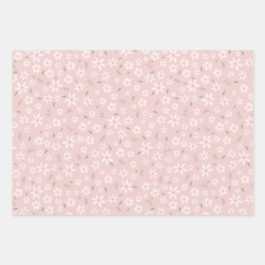 Sloth Liebe Jungle Blume Geschenkpapier Set (Vorderseite 3)