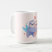 Sloth Liebe Kaffeetasse (Vorderseite Links)