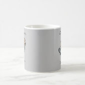 Sloth Life Happens Kaffee hilft Funny Mug Kaffeetasse (Mittel)