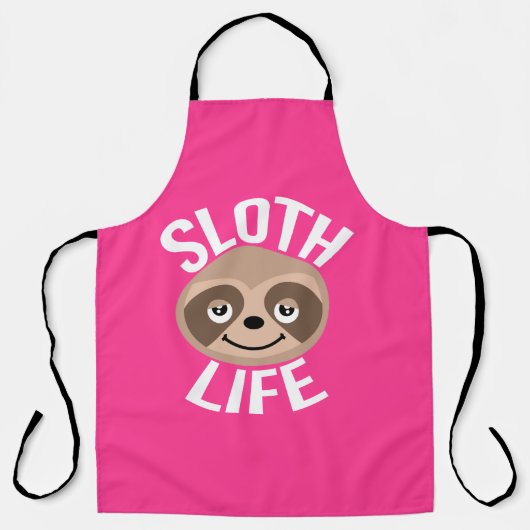 Sloth Life-Schürze Schürze (Vorderseite)