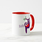 Sloth Life-Tasse Tasse (VorderseiteRechts)