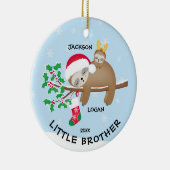 Sloth Little Brother Weihnachtsschmuck (Rechts)