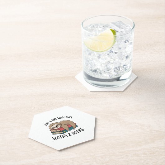 Sloth Lover Book Reading T - Shirt Design Untersetzer (Vor Ort)