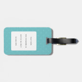 Sloth Luggage Tags Gepäckanhänger (Rückseite horizontal)