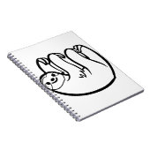 Sloth lustig notizblock (Rechte Seite)