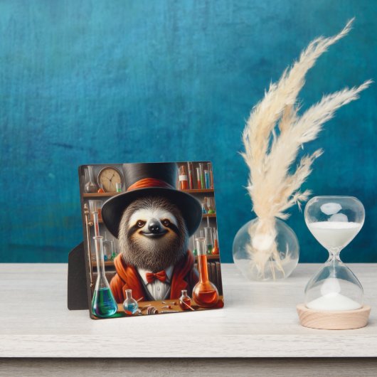 Sloth Mad Scientist Fotoplatte (InSitu)