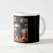 Sloth Mad Scientist Jumbo-Tasse (Vorderseite Rechts)