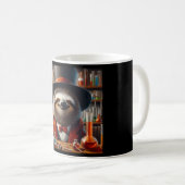 Sloth Mad Scientist Kaffeetasse (VorderseiteRechts)