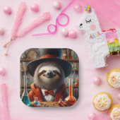 Sloth Mad Scientist Pappteller (Party)