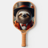 Sloth Mad Scientist Pickleball Schläger (Rückseite)