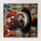 Sloth Mad Scientist Puzzle (Horizontal)