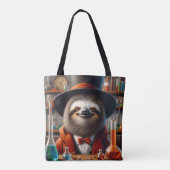 Sloth Mad Scientist Tasche (Rückseite)